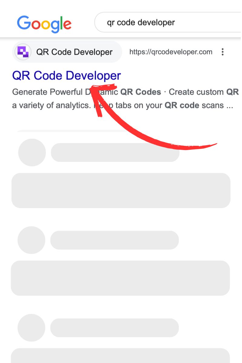 Copy your desired URL